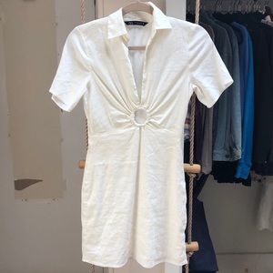 Zara White Dress